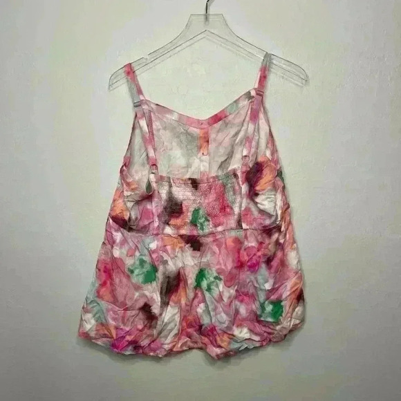 Torrid Multi Color Water Color Babydoll Tank 1 1X 14/16 - Picture 6 of 6